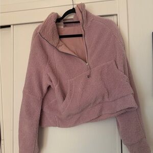 lululemon athletica Soft Pink Teddy Jacket